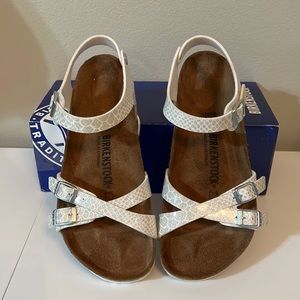 Birkenstock White Sandals